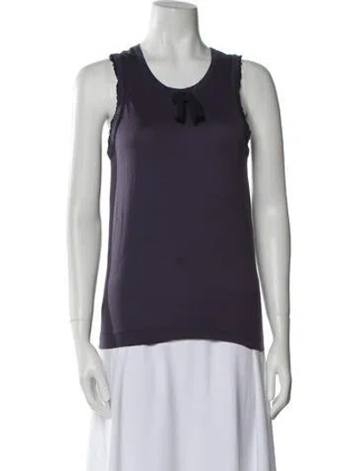 Pre-owned Chloé Vintage 2007 Top In Purple