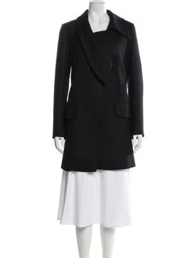 Pre-owned Chloé Vintage 2008 Peacoat In Black