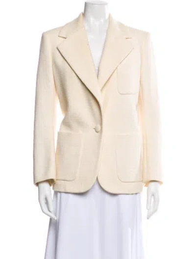 Pre-owned Chloé Vintage 2015 Blazer In Neutral