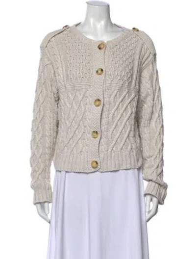 Pre-owned Chloé Vintage Crew Neck Sweater In Neutral