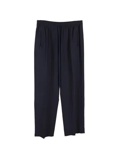 Pre-owned Chloé Vintage Drawstring Zip Trousers In Blue