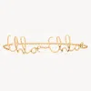 Chloé Iconic Logo Chain Belt In Gold