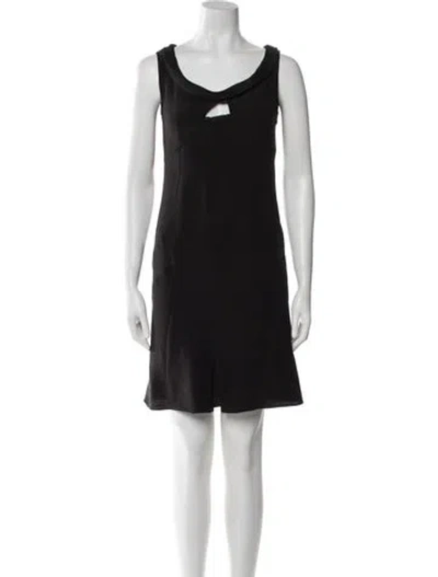 Pre-owned Chloé Vintage Knee-length Dress In Black
