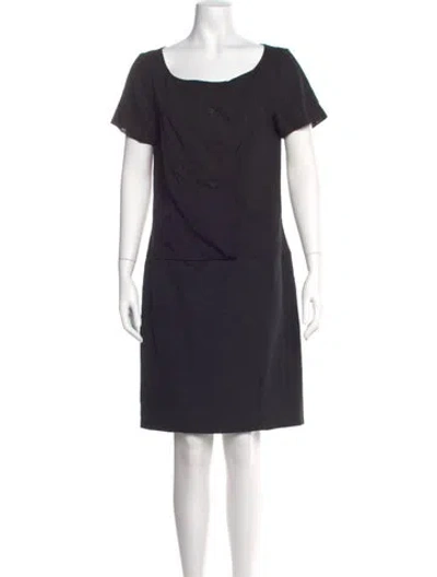 Pre-owned Chloé Vintage Knee-length Dress In Black