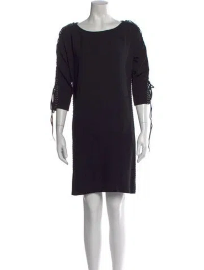 Pre-owned Chloé Vintage Knee-length Dress In Black