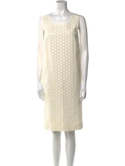 Pre-owned Chloé Vintage Knee-length Dress In Neutral