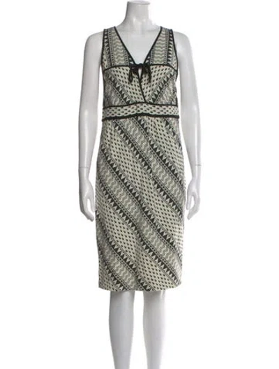 Pre-owned Chloé Vintage Knee-length Dress In Neutral
