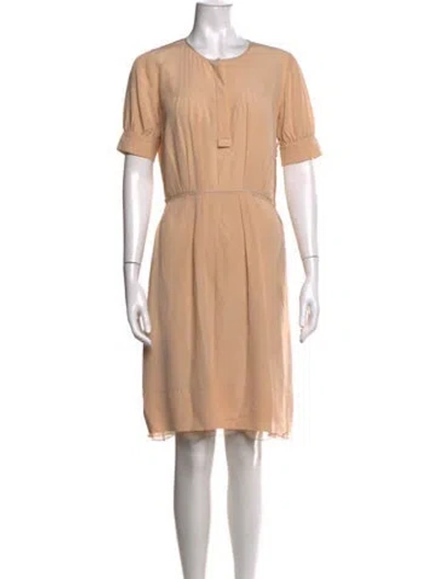 Pre-owned Chloé Vintage Knee-length Dress In Neutral