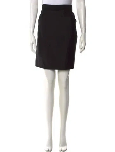 Pre-owned Chloé Vintage Knee-length Skirt In Black