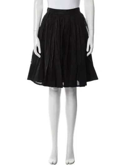 Pre-owned Chloé Vintage Knee-length Skirt In Black
