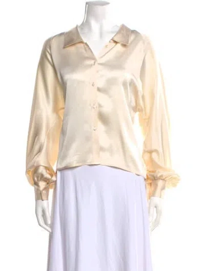 Pre-owned Chloé Vintage Late 1970's - Early 1980's Blouse In Neutral