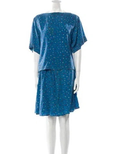 Pre-owned Chloé Vintage Late 1980's - Early 1990's Skirt Set In Multi