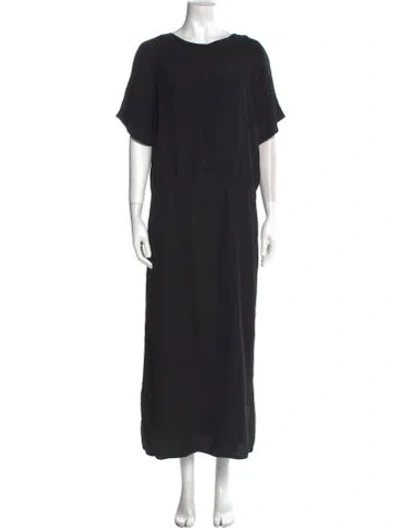 Pre-owned Chloé Vintage Long Dress In Black