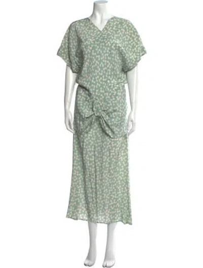 Pre-owned Chloé Vintage Long Dress In Multi