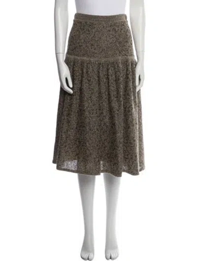 Pre-owned Chloé Vintage Midi Length Skirt