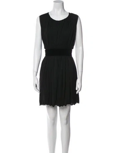 Pre-owned Chloé Vintage Mini Dress In Black