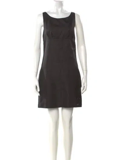 Pre-owned Chloé Vintage Mini Dress In Black