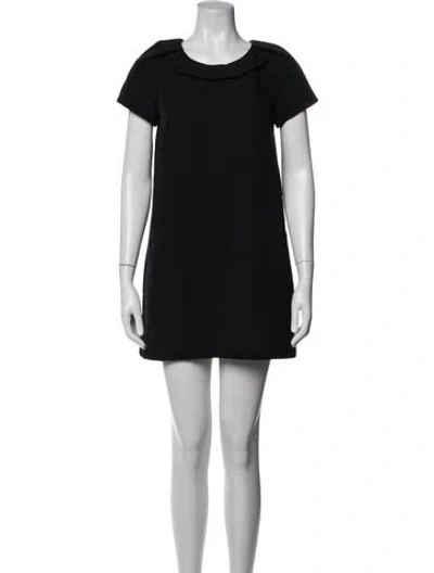 Pre-owned Chloé Vintage Mini Dress In Black