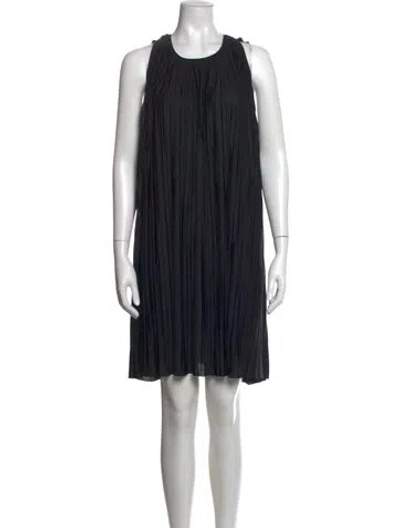 Pre-owned Chloé Vintage Mini Dress In Black