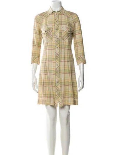 Pre-owned Chloé Vintage Mini Dress In Multi