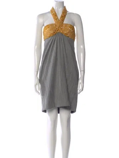 Pre-owned Chloé Vintage Mini Dress In Multi