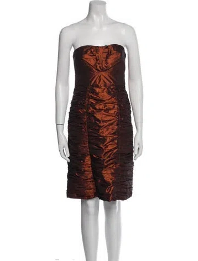 Pre-owned Chloé Vintage Mini Dress In Silver