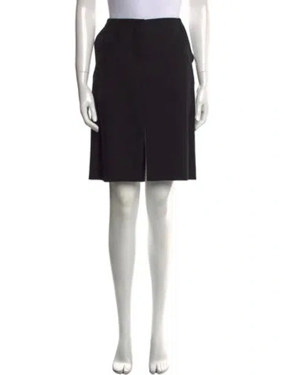 Pre-owned Chloé Vintage Mini Skirt In Black