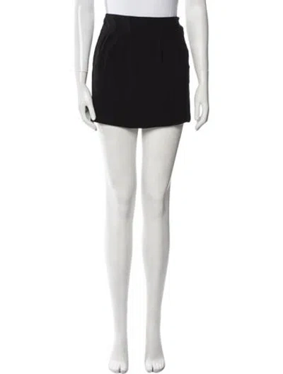 Pre-owned Chloé Vintage Mini Skirt In Black