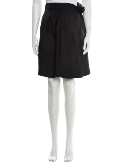 Pre-owned Chloé Vintage Mini Skirt In Black
