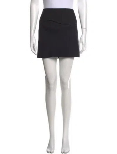 Pre-owned Chloé Vintage Mini Skirt In Black