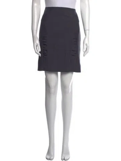 Pre-owned Chloé Vintage Mini Skirt In Blue