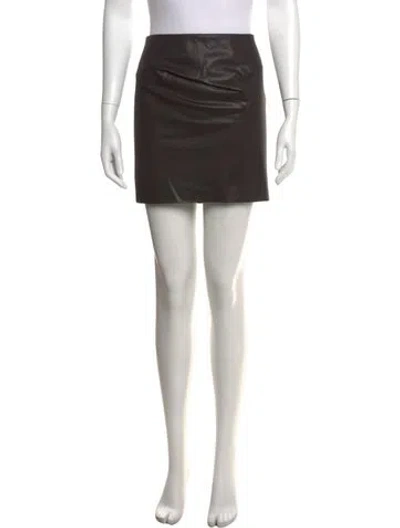 Pre-owned Chloé Vintage Mini Skirt In Brown