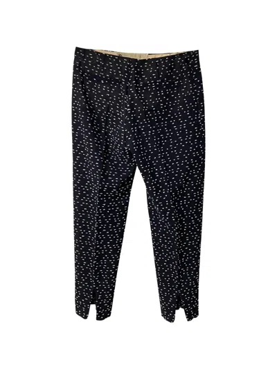 Pre-owned Chloé Vintage Patterned Trousers In Blue