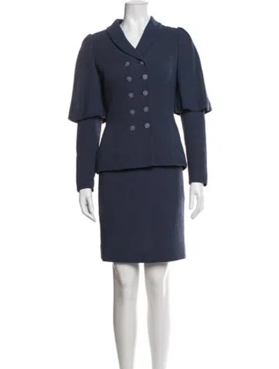 Pre-owned Chloé Vintage Skirt Set In Blue