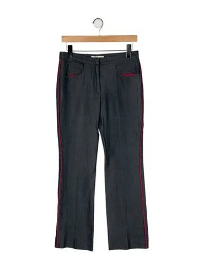 Pre-owned Chloé Vintage Straight Leg Jeans In Multi
