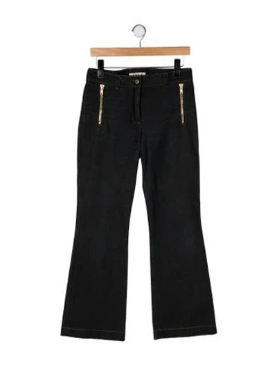 Pre-owned Chloé Vintage Wide Leg Jeans In Multi