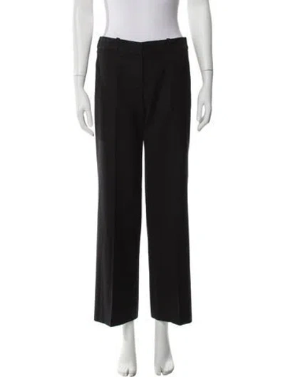 Pre-owned Chloé Vintage Wide Leg Pants In Gray