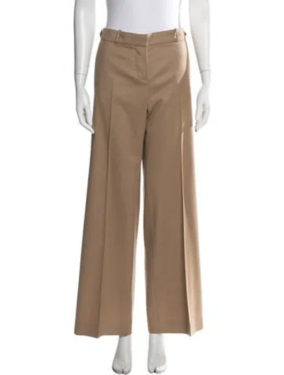 Pre-owned Chloé Vintage Wide Leg Pants In Neutral