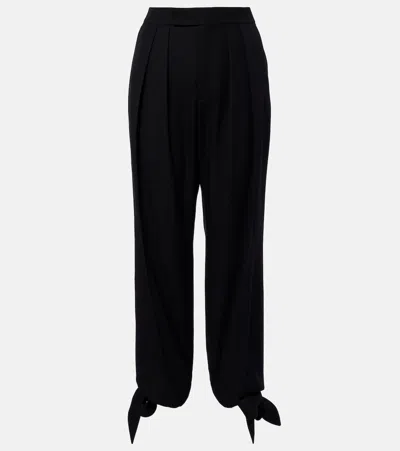 Chloé Virgin Wool Balloon Pants In Black