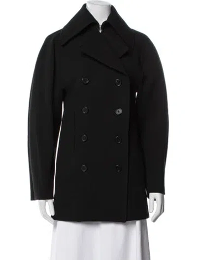 Pre-owned Chloé Virgin Wool Blazer In Black