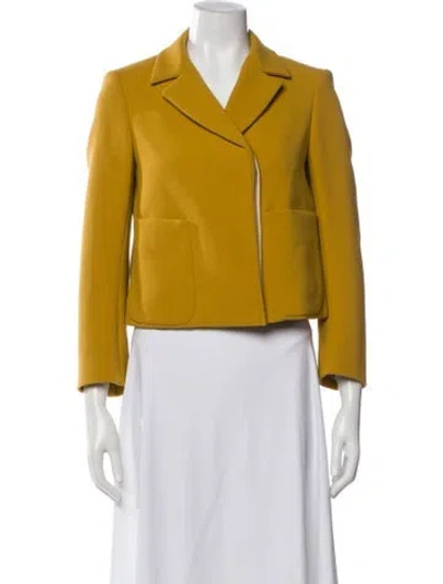Pre-owned Chloé Virgin Wool Blazer In Neutral