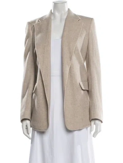 Pre-owned Chloé Virgin Wool Blazer In Neutral