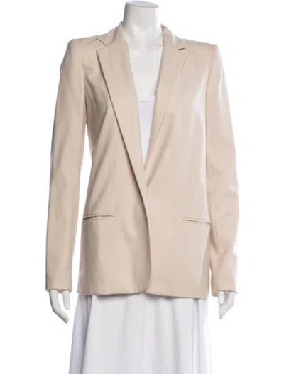 Pre-owned Chloé Virgin Wool Blazer In Neutral