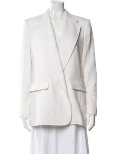 Pre-owned Chloé Virgin Wool Blazer In Neutral