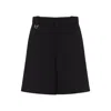 Chloé Chloe Virgin Wool Shorts Women In Black