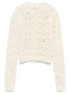 Chloé Virgin-wool Sweater In Neutrals