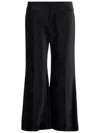 Chloé Viscose And Cotton Pants In Black