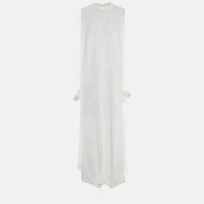Pre-owned Chloé Viscose Top Xs In White
