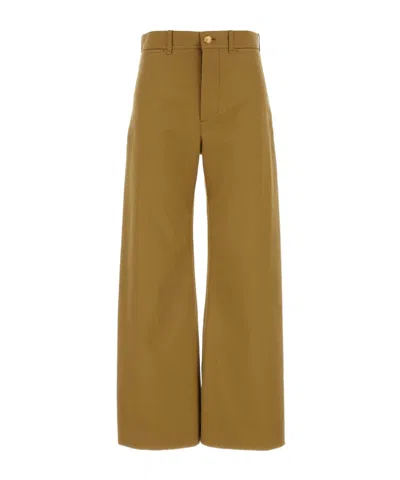 Chloé Wide-leg Pants In Brown
