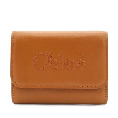 Chloé Wallet In Orange